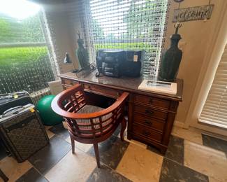 Available for pre-sale now. Oak Arts & Crafts style office desk $35.00. Call 407-590-8471 to view/purchase.