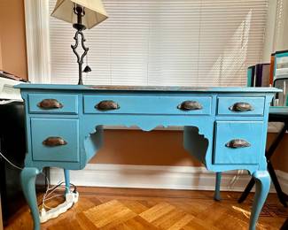 Antique painted Hathaway's desk