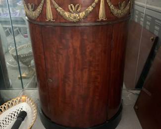 Pair of marble top chests