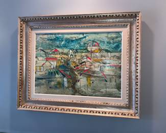 Original painting by artist Lazzaro Donati