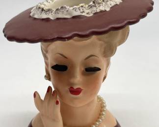 Vintage 1958 Head Vase by Napco from Japan