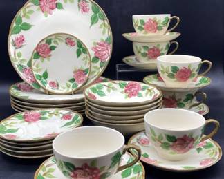 AMERICAN BEAUTY ROSE by Norleans, Service for 6, 1/3