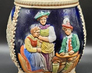German Folk-Life Stein / Tankard