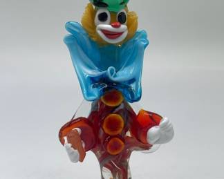 Murano Art Glass Clown from Italy