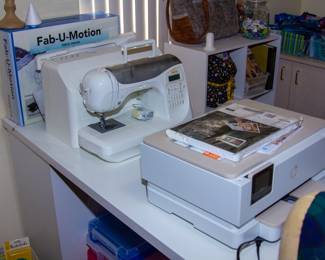 HP Printer, Babylock sewing machine