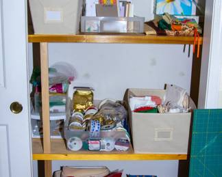 Assortment of crafting necessities 