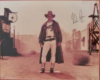 Autographed Nolan Ryan 16 X 20 Picture w COA