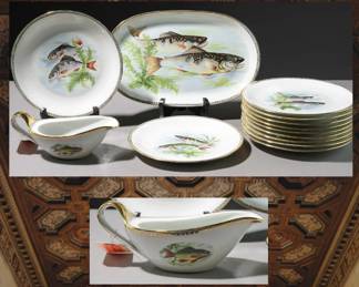 French Fish Serving Set