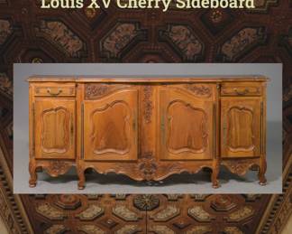 Louis XV Cherry Sideboard