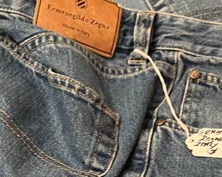 ZEGNA Mens Designer Jeans
