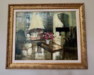 CATHERINE COREN (France 1949 - )
Oil 
Still Life
Signed lower right
COA