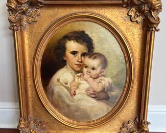 Oil on Canvas. Portrait