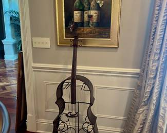 Art Deco Cello Custom
Wrought Iron Bar