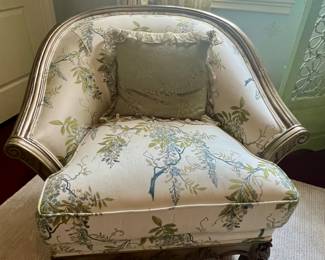 Pair of Taylor, King custom chairs
