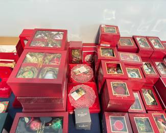 Waterford Christmas ornaments 