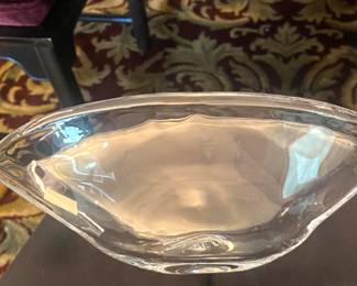 Simon Pearce oval bowl