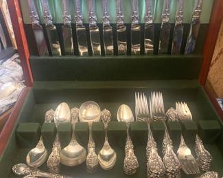 Reed and Barton Francis I sterling silver flatware/service for 12
