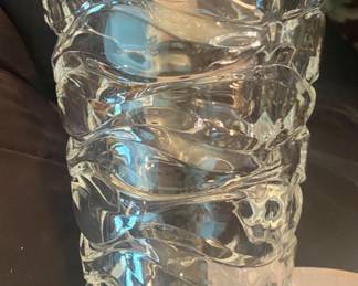 Mikasa Atlantic crystal vase