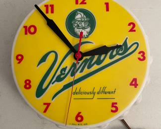 Vintage Vernor’s Clock