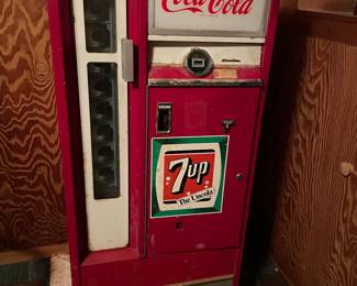 Vintage Coke Vending Machine