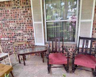 Rocking Chairs - Side Tables