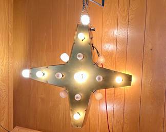 Double Sided, Blinking  Sign / Decor