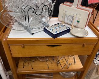 Tea / Serving Cart - Serving Pieces