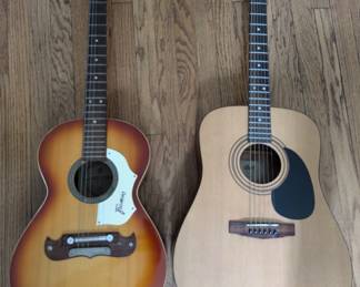 Guitars with cases (Not pictured)