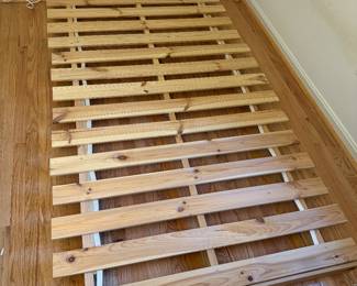 Slatted Platform Full Sized Bed