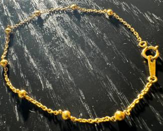 18K Gold Bracelet