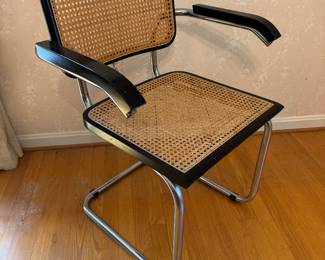 Breuer Caned Cesca Armchairs (7 total)