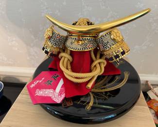 Ornamental Samurai Helmet