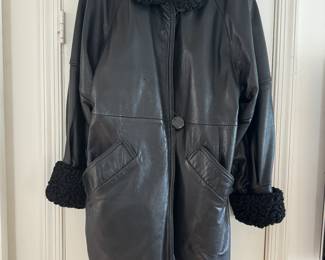 Women's Vintage Christian Dior Leather Jacket
