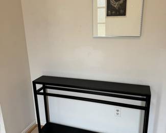 Crate & Barrel Slim Entrance Console Table (48"W x 8"D x 30"H)