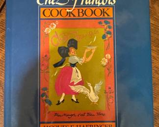 "The Chez Francois Cookbook" Signed Jaques E. Haeringer
