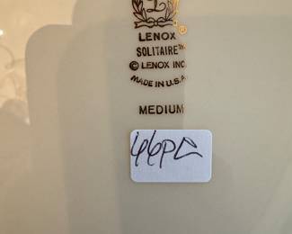 Lenox "Solitare" Medium China (66pc)