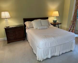 Antique Queen Sleigh Bed