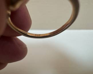 14K Gold with Pearl Ring
