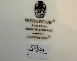 Wedgwood "Countryware" Bone China (59pc)