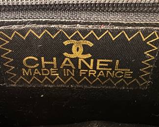 Chanel Quilted Suede & Leather Handbag
