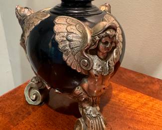 Vintage Cherub Base Table Lamp