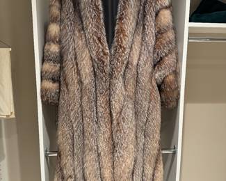 Saks Jandel Washington Fox Fur Coat