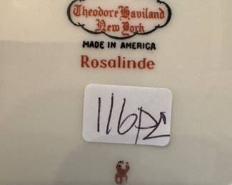 Theodore Haviland New York "Rosalinde" China (116pc)