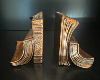 Brass Book Book Ends
