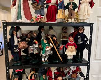 Over 100 Byers' Choice Ltd "The Carolers" Holiday Figurines