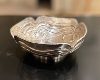 Coin Silver Candy Dish
