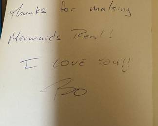 "Mermaids are Real, The Mystiq Prong" Signed Bo Wu
