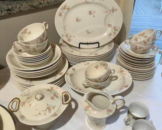 Theodore Haviland New York "Pink Spray" China (50pc)