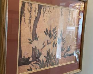 Vintage floral artwork 