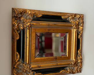Antique small mirror